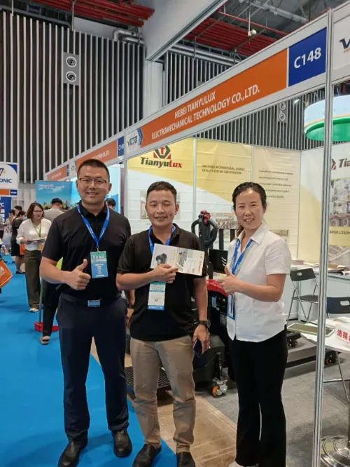 Hebei TianyuLux Electromechanical Technology Co., Ltd., VILOG 2025에서 데뷔, 전문 리튬 자재 취급 장비로 동남아시아의 창고 및 물류 친환경 업그레이드 지원