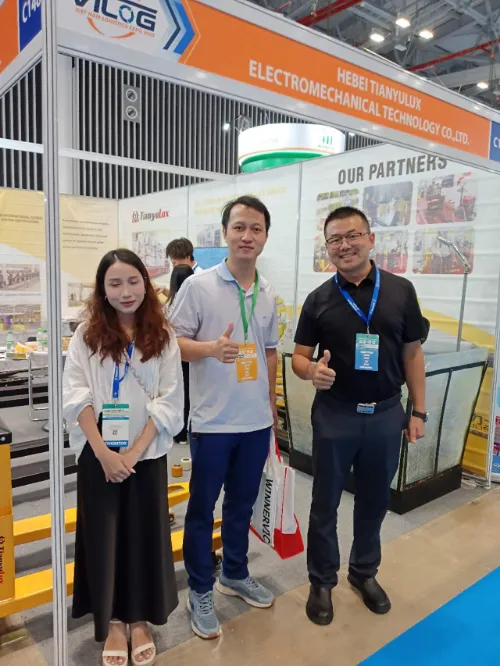 Hebei TianyuLux Electromechanical Technology Co., Ltd. Debuts at VILOG 2025, Empowering Southeast Asia’s Warehousing & Logistics Green Upgrade with Professional Lithium Material Handling Equipment
